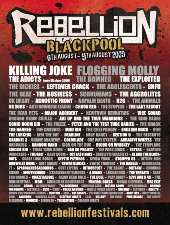 Rebellion Festival 2009